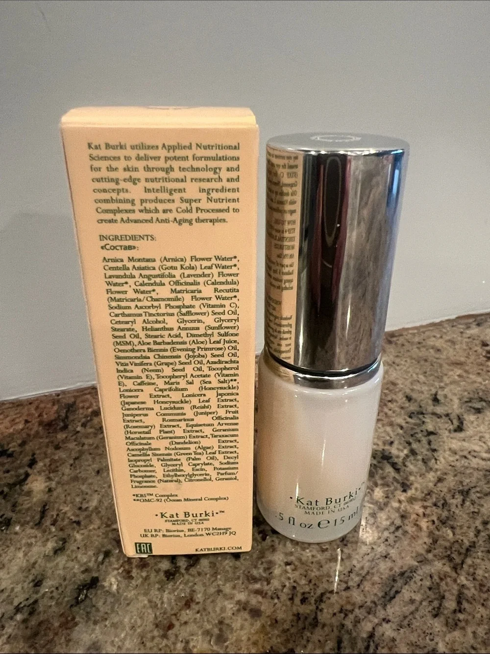 Kat Burki Nutrient-C Eye Cream NIB